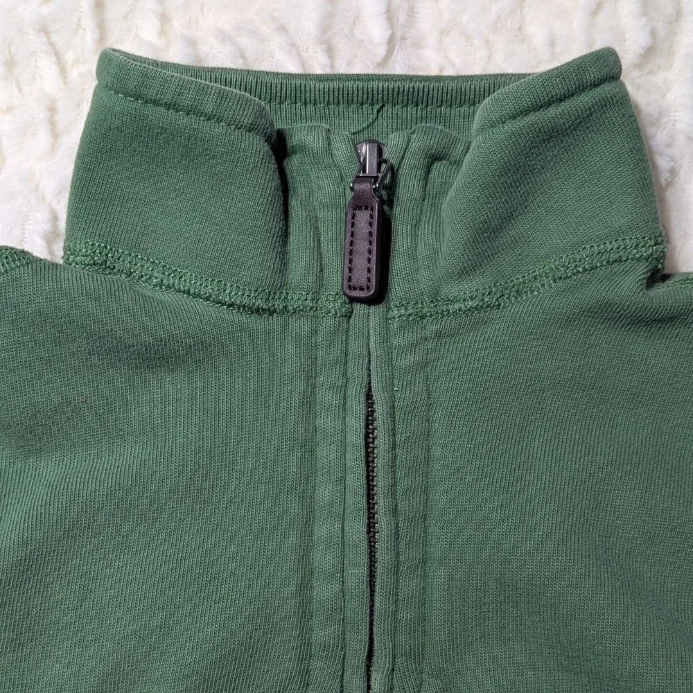 Crewcuts Half Zip Pullover Sweatshirt |‎ Boys XXS (2T) | Green